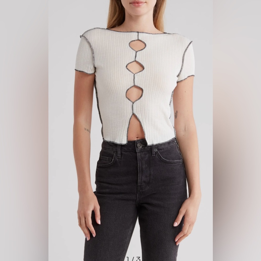 NWT BDG ribbed top